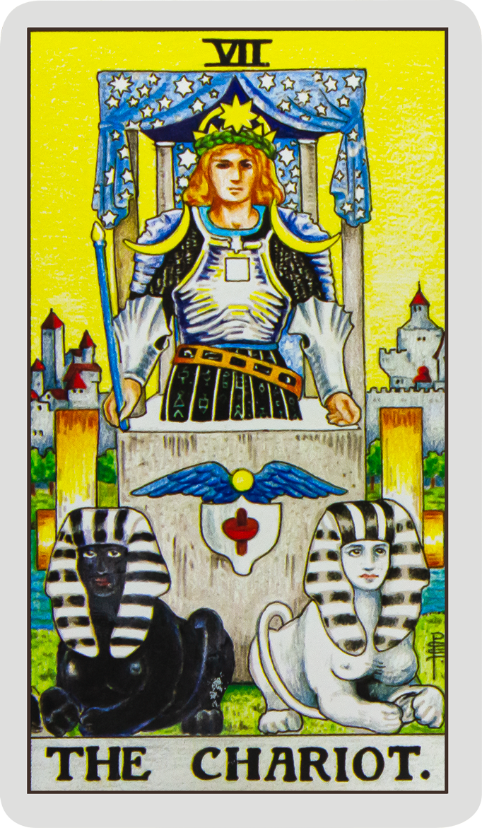 7. EL CARRO - Tarotbuhocosmico