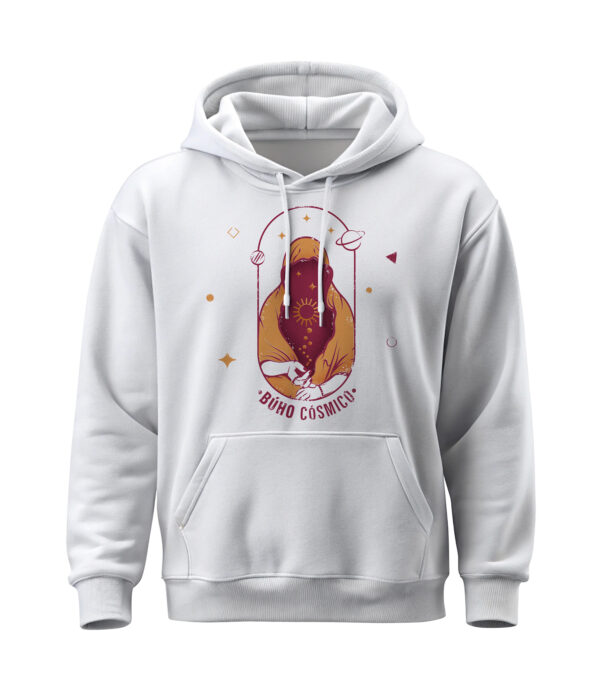 Sudadera Búho Blanca