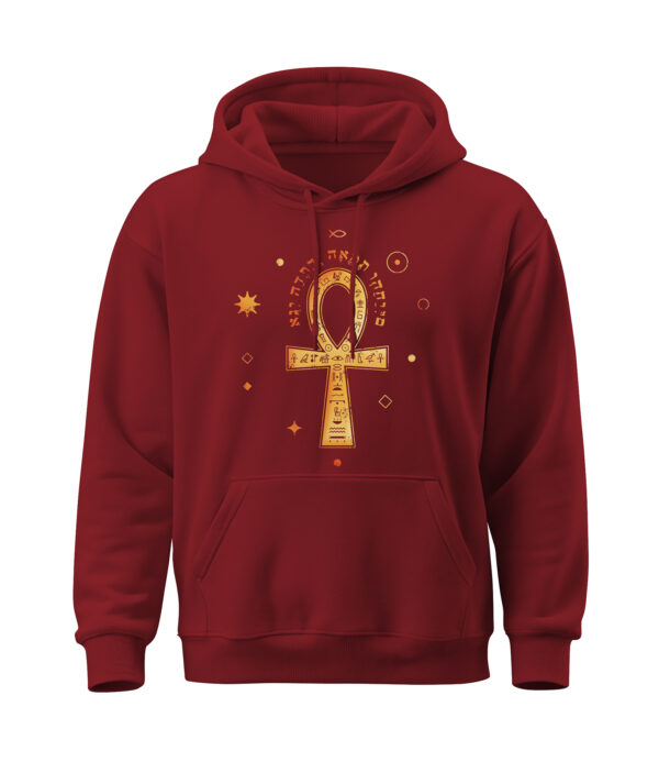 Sudadera Ankh Cereza