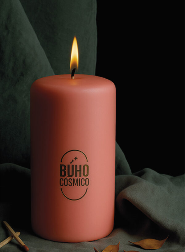 Vela Rosa Grande