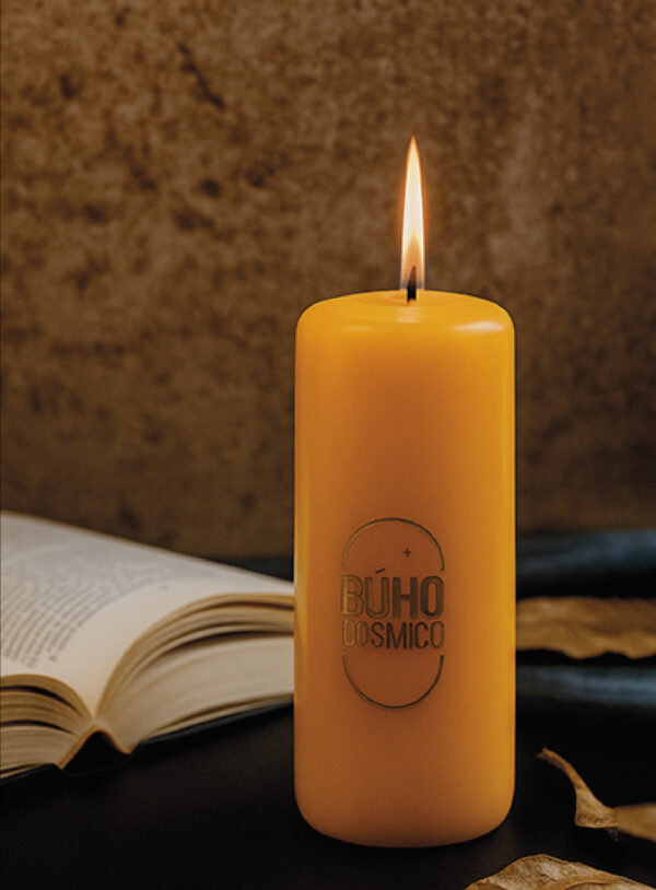 Vela Naranja Chica